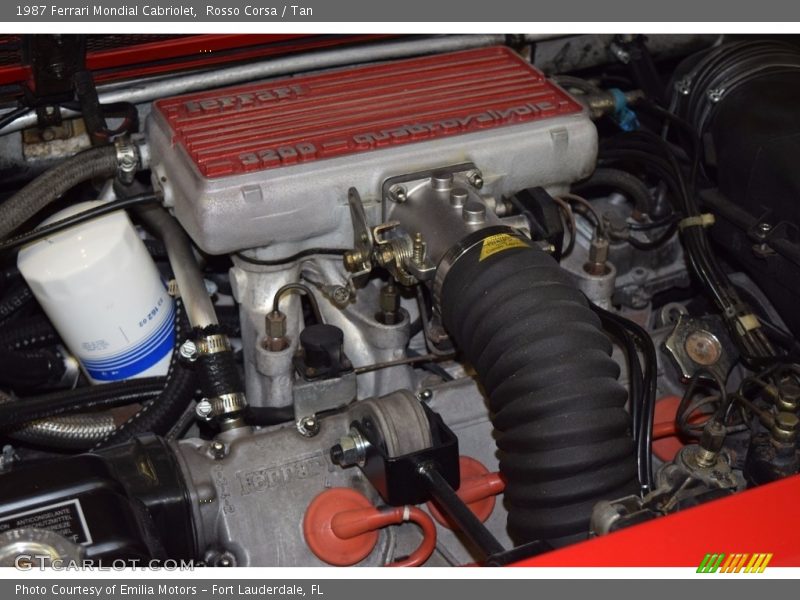  1987 Mondial Cabriolet Engine - 3.2 Liter DOHC 32-Valve V8