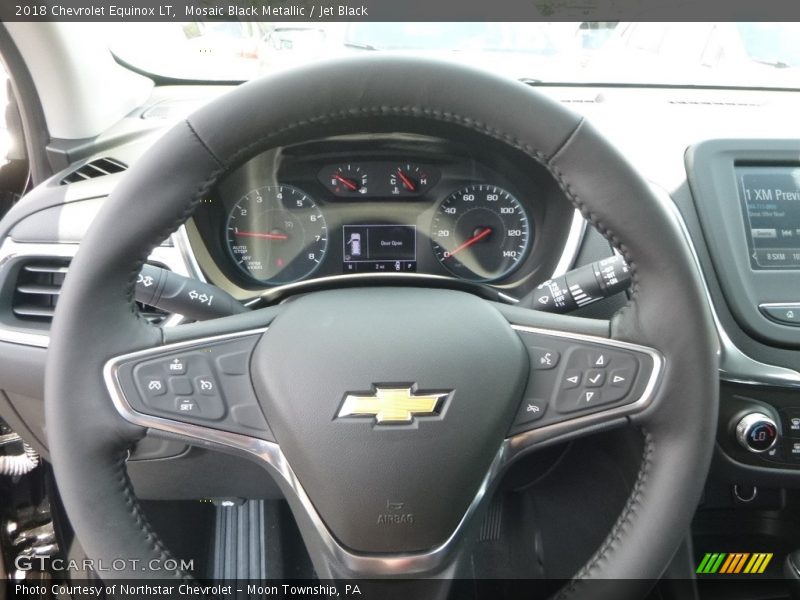 Mosaic Black Metallic / Jet Black 2018 Chevrolet Equinox LT