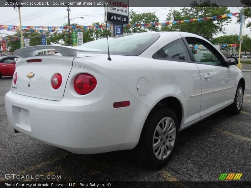 Summit White / Ebony 2009 Chevrolet Cobalt LT Coupe