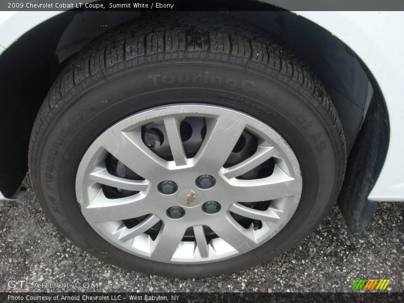 Summit White / Ebony 2009 Chevrolet Cobalt LT Coupe