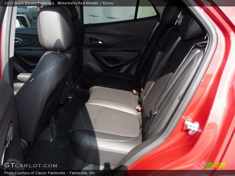 Winterberry Red Metallic / Ebony 2017 Buick Encore Preferred