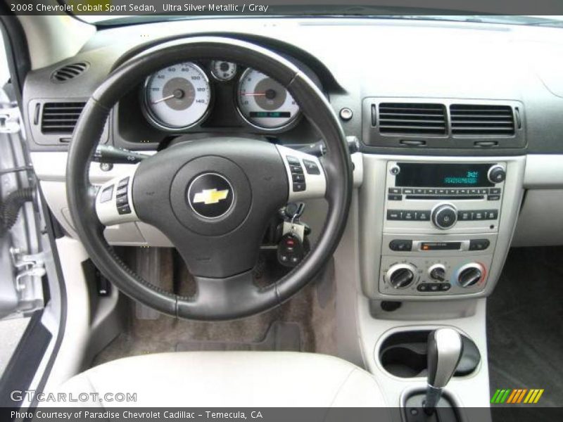 Ultra Silver Metallic / Gray 2008 Chevrolet Cobalt Sport Sedan