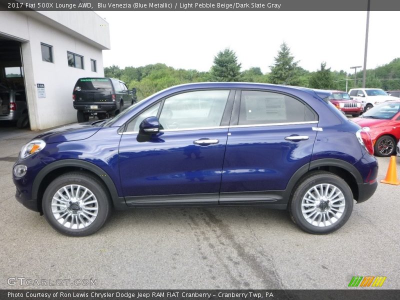  2017 500X Lounge AWD Blu Venezia (Blue Metallic)