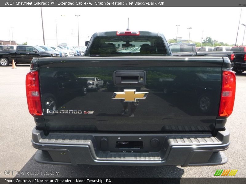Graphite Metallic / Jet Black/­Dark Ash 2017 Chevrolet Colorado WT Extended Cab 4x4