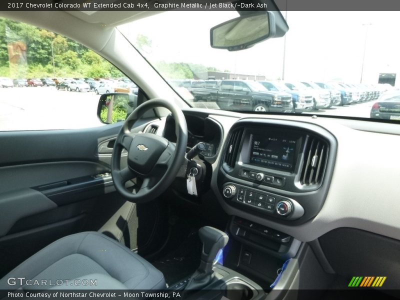 Graphite Metallic / Jet Black/­Dark Ash 2017 Chevrolet Colorado WT Extended Cab 4x4