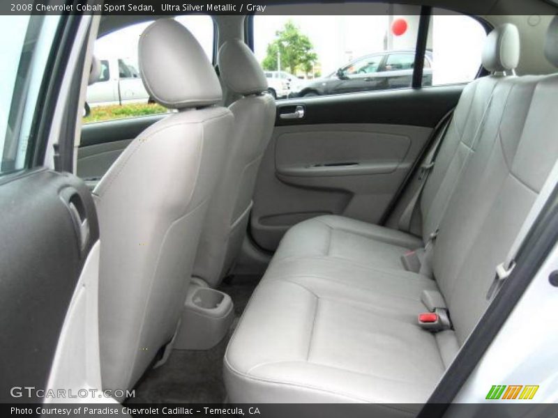 Ultra Silver Metallic / Gray 2008 Chevrolet Cobalt Sport Sedan