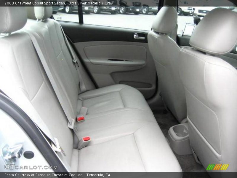 Ultra Silver Metallic / Gray 2008 Chevrolet Cobalt Sport Sedan