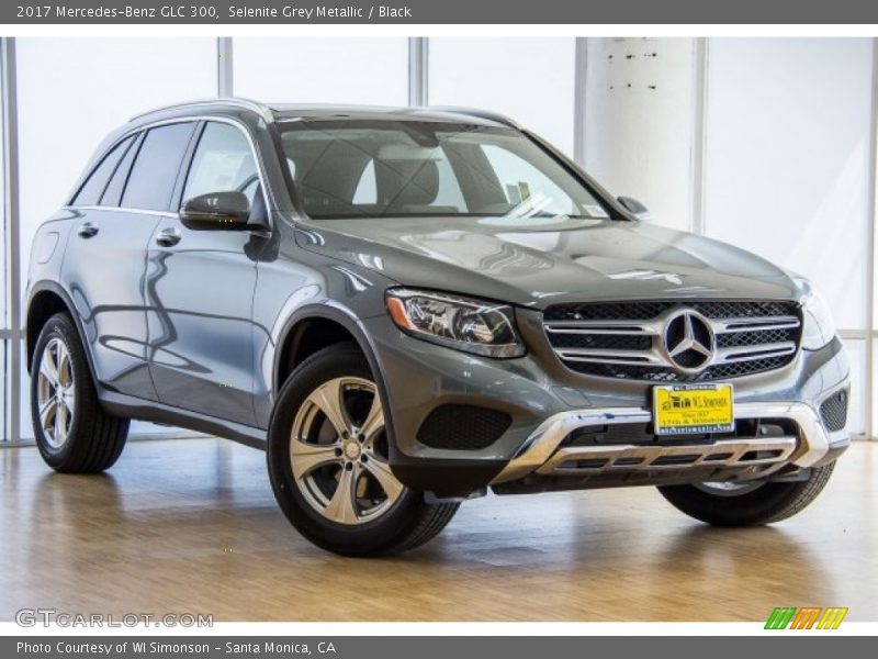 Selenite Grey Metallic / Black 2017 Mercedes-Benz GLC 300