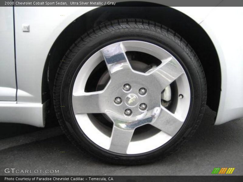 Ultra Silver Metallic / Gray 2008 Chevrolet Cobalt Sport Sedan