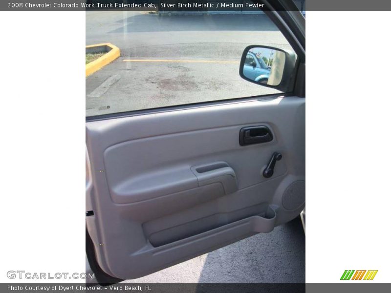 Silver Birch Metallic / Medium Pewter 2008 Chevrolet Colorado Work Truck Extended Cab