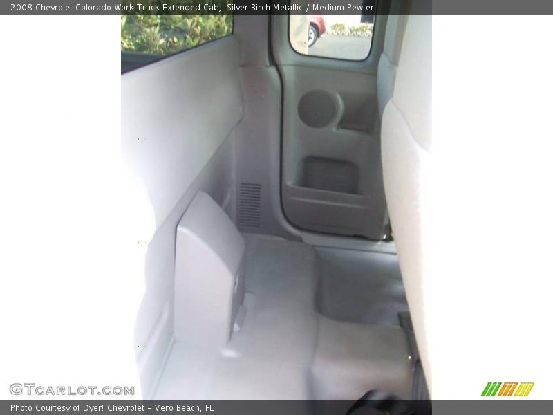 Silver Birch Metallic / Medium Pewter 2008 Chevrolet Colorado Work Truck Extended Cab
