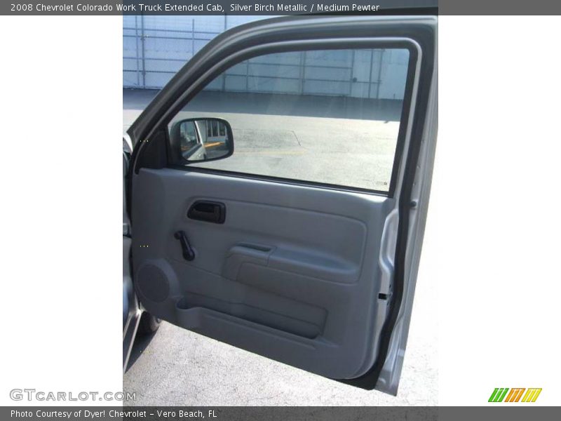 Silver Birch Metallic / Medium Pewter 2008 Chevrolet Colorado Work Truck Extended Cab