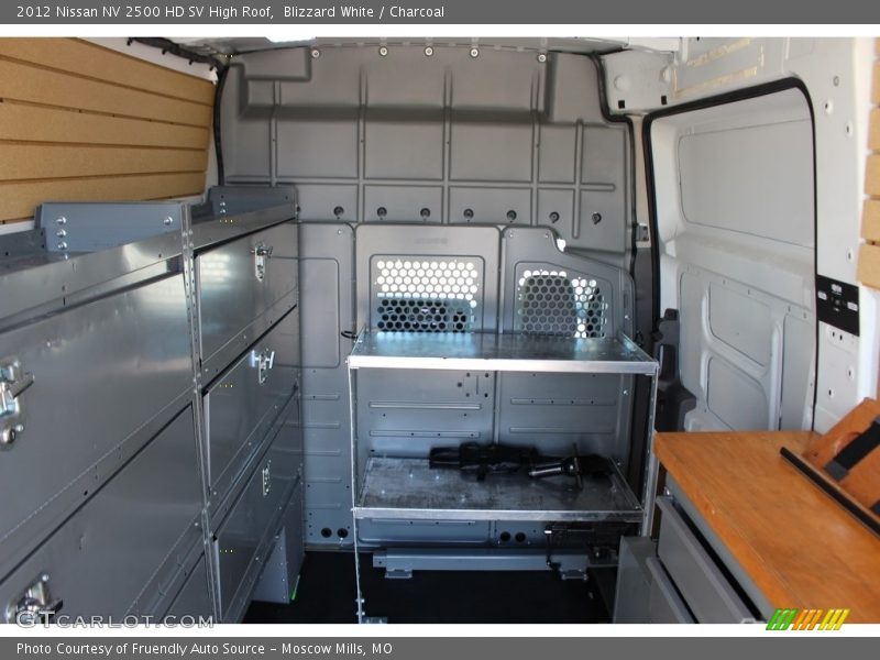 Blizzard White / Charcoal 2012 Nissan NV 2500 HD SV High Roof
