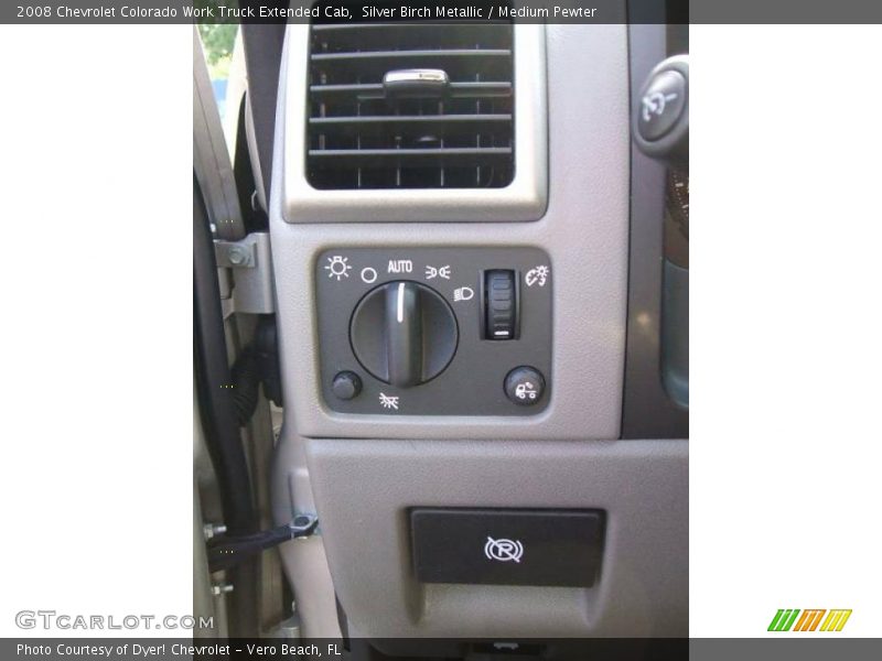 Silver Birch Metallic / Medium Pewter 2008 Chevrolet Colorado Work Truck Extended Cab
