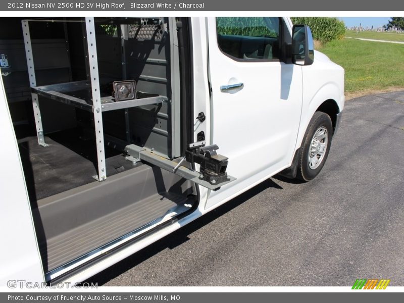 Blizzard White / Charcoal 2012 Nissan NV 2500 HD SV High Roof