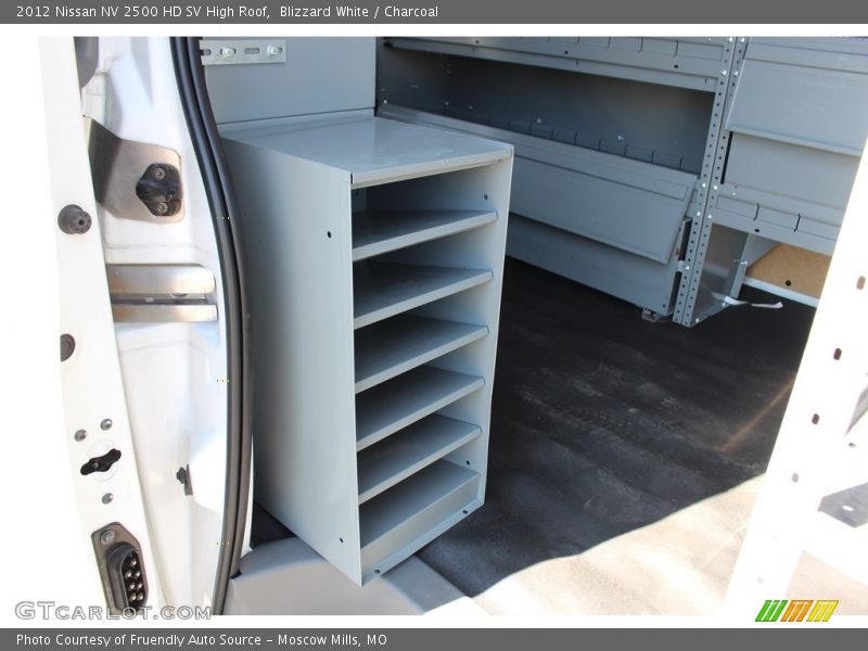 Blizzard White / Charcoal 2012 Nissan NV 2500 HD SV High Roof