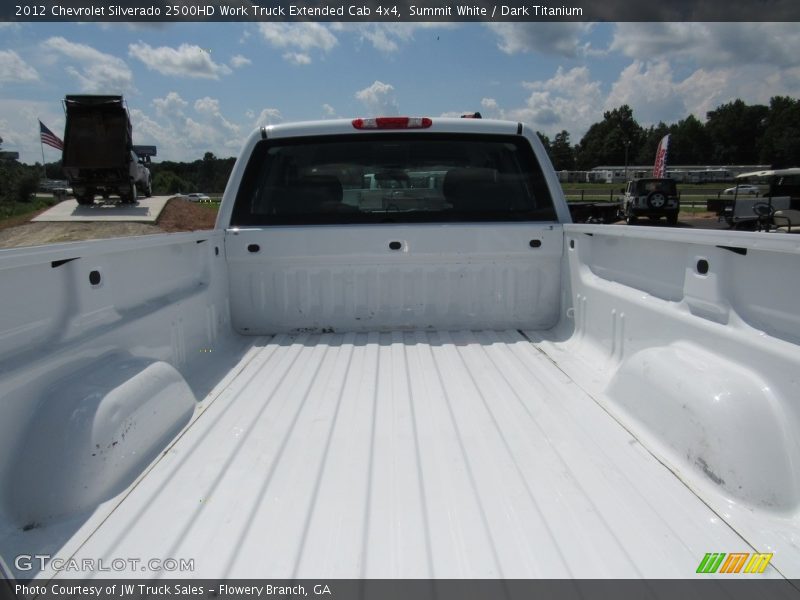 Summit White / Dark Titanium 2012 Chevrolet Silverado 2500HD Work Truck Extended Cab 4x4