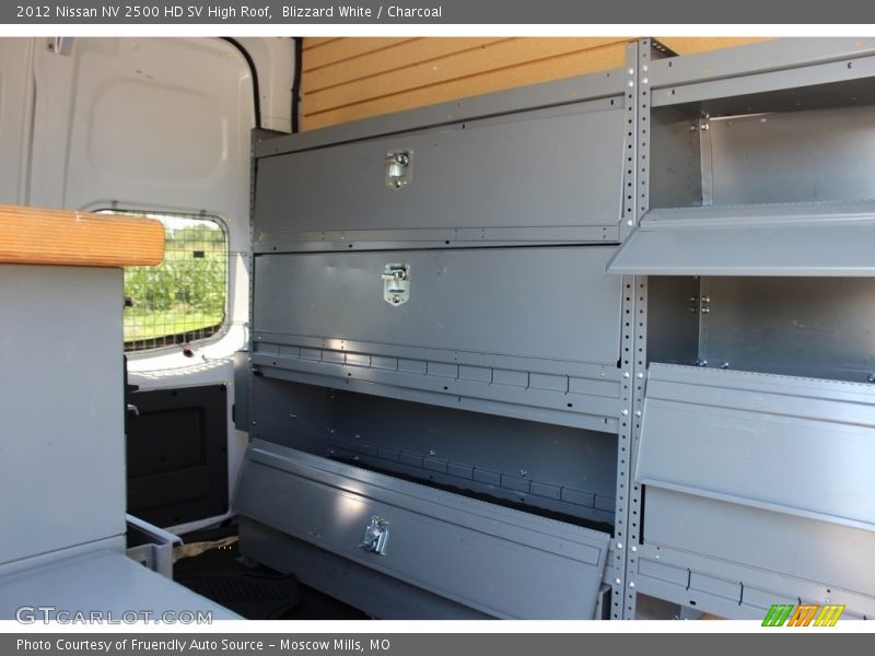 Blizzard White / Charcoal 2012 Nissan NV 2500 HD SV High Roof