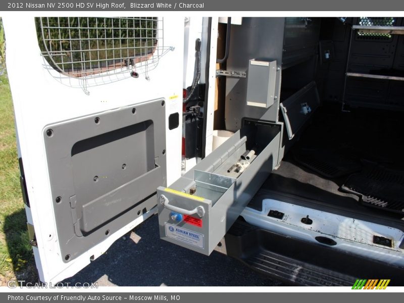 Blizzard White / Charcoal 2012 Nissan NV 2500 HD SV High Roof