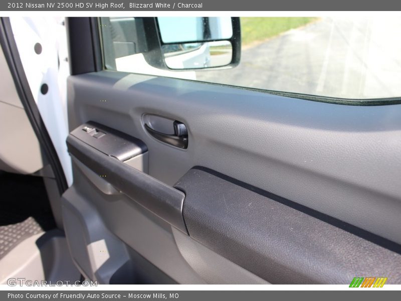 Blizzard White / Charcoal 2012 Nissan NV 2500 HD SV High Roof