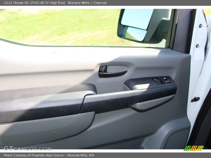 Blizzard White / Charcoal 2012 Nissan NV 2500 HD SV High Roof