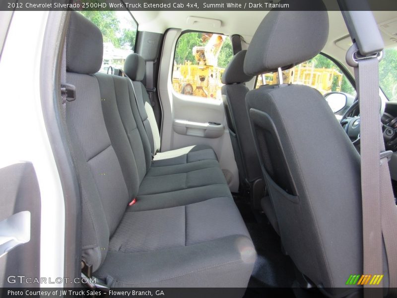 Summit White / Dark Titanium 2012 Chevrolet Silverado 2500HD Work Truck Extended Cab 4x4