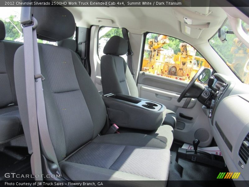 Summit White / Dark Titanium 2012 Chevrolet Silverado 2500HD Work Truck Extended Cab 4x4