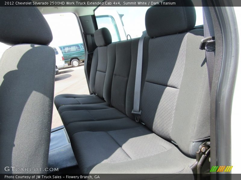 Summit White / Dark Titanium 2012 Chevrolet Silverado 2500HD Work Truck Extended Cab 4x4