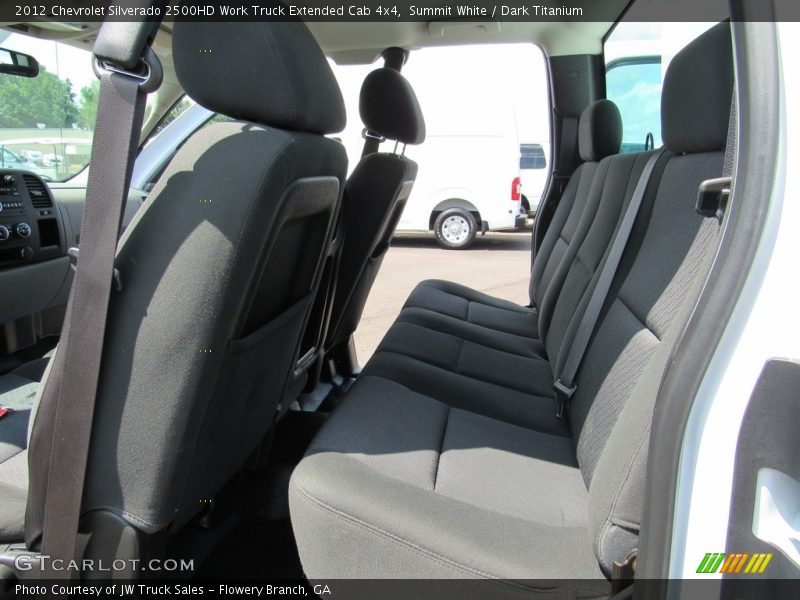 Summit White / Dark Titanium 2012 Chevrolet Silverado 2500HD Work Truck Extended Cab 4x4
