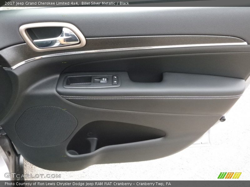Billet Silver Metallic / Black 2017 Jeep Grand Cherokee Limited 4x4
