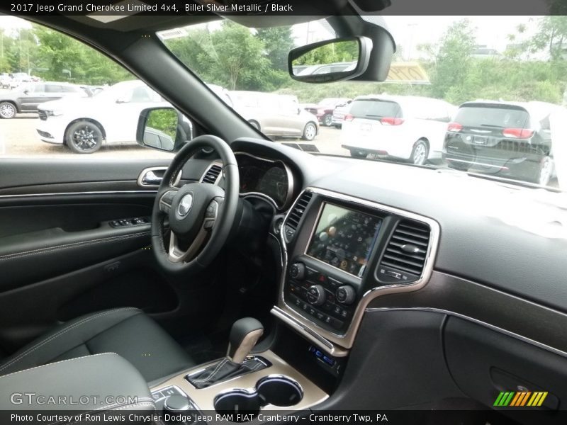 Billet Silver Metallic / Black 2017 Jeep Grand Cherokee Limited 4x4