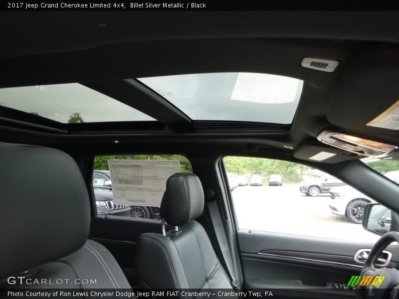 Billet Silver Metallic / Black 2017 Jeep Grand Cherokee Limited 4x4