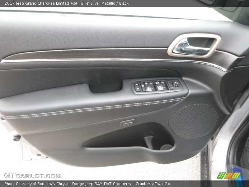 Billet Silver Metallic / Black 2017 Jeep Grand Cherokee Limited 4x4