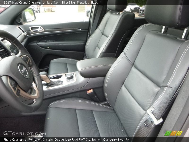 Billet Silver Metallic / Black 2017 Jeep Grand Cherokee Limited 4x4