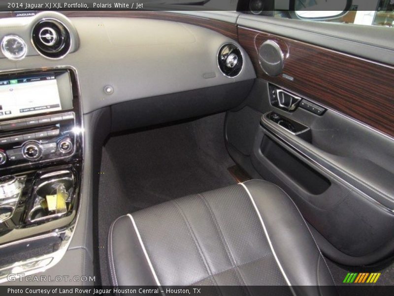 Polaris White / Jet 2014 Jaguar XJ XJL Portfolio