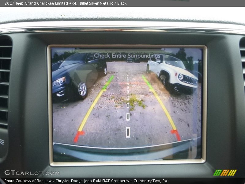 Billet Silver Metallic / Black 2017 Jeep Grand Cherokee Limited 4x4