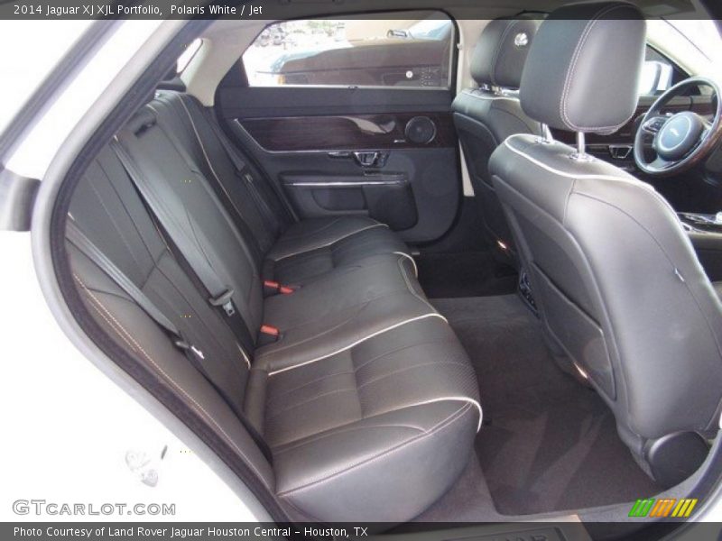 Polaris White / Jet 2014 Jaguar XJ XJL Portfolio