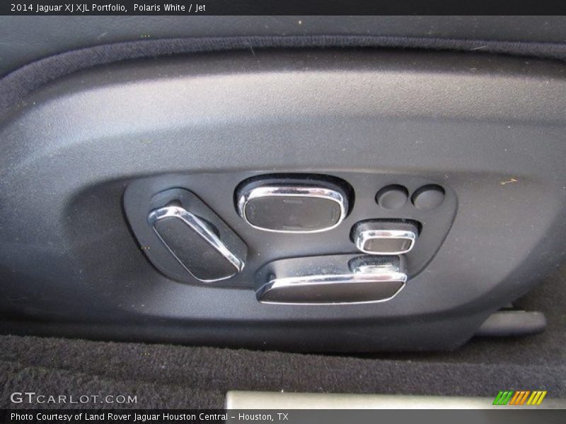 Polaris White / Jet 2014 Jaguar XJ XJL Portfolio