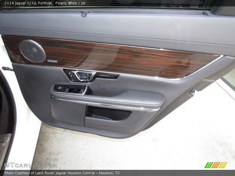 Polaris White / Jet 2014 Jaguar XJ XJL Portfolio