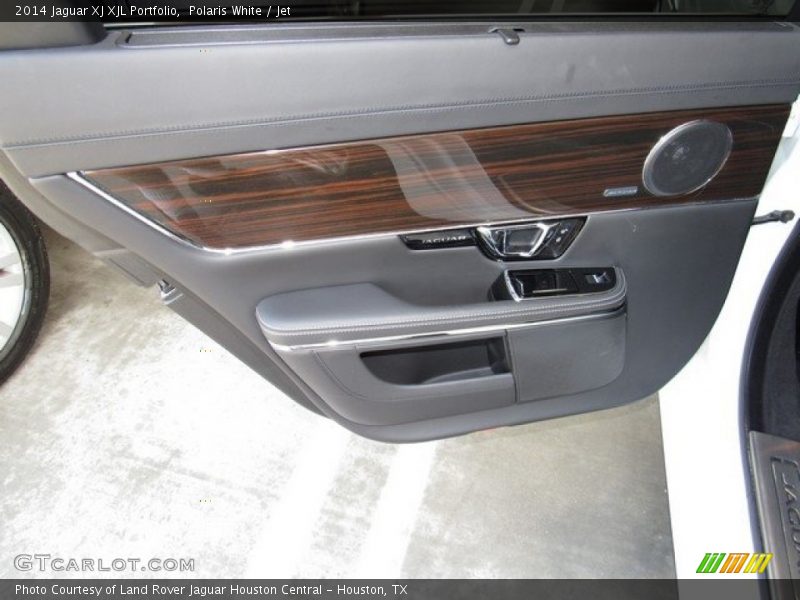 Polaris White / Jet 2014 Jaguar XJ XJL Portfolio