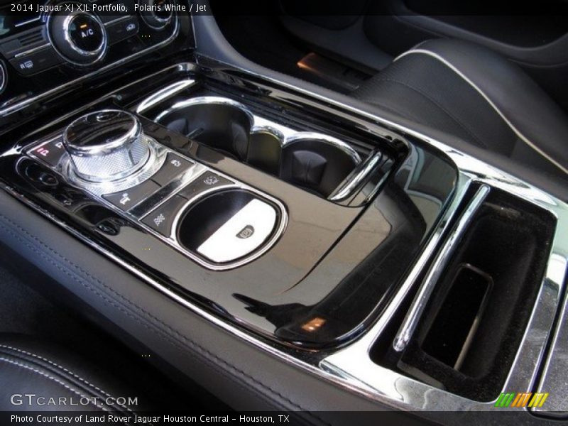 Polaris White / Jet 2014 Jaguar XJ XJL Portfolio