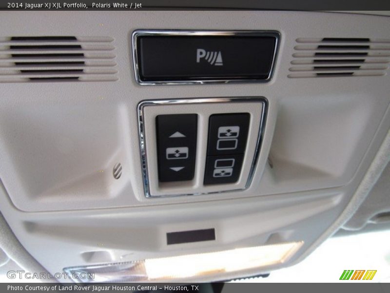 Polaris White / Jet 2014 Jaguar XJ XJL Portfolio