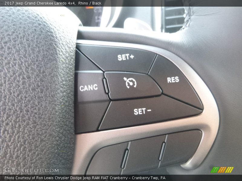 Rhino / Black 2017 Jeep Grand Cherokee Laredo 4x4