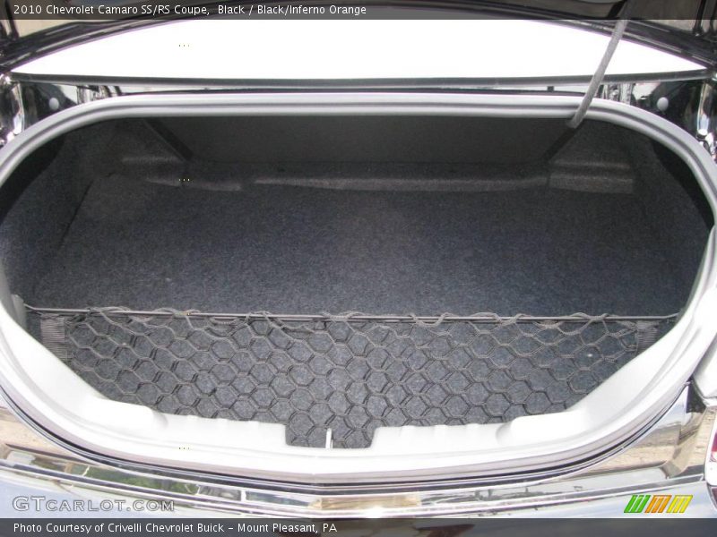 Black / Black/Inferno Orange 2010 Chevrolet Camaro SS/RS Coupe