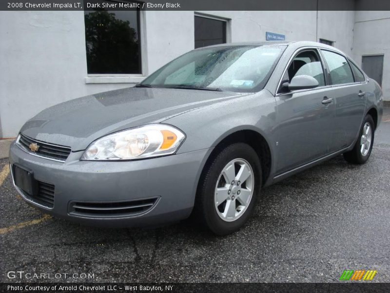 Dark Silver Metallic / Ebony Black 2008 Chevrolet Impala LT