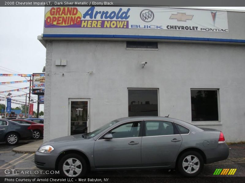 Dark Silver Metallic / Ebony Black 2008 Chevrolet Impala LT