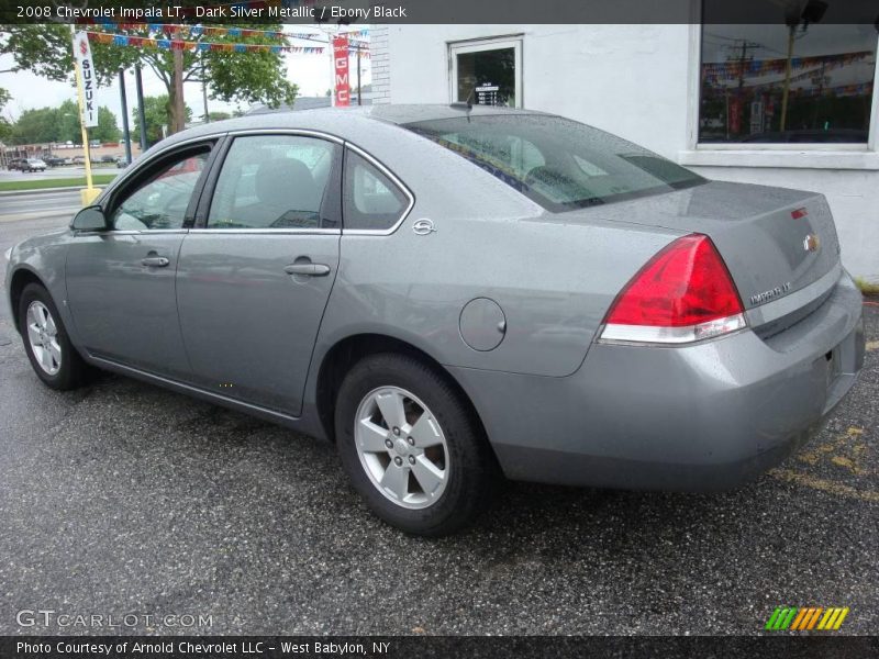 Dark Silver Metallic / Ebony Black 2008 Chevrolet Impala LT