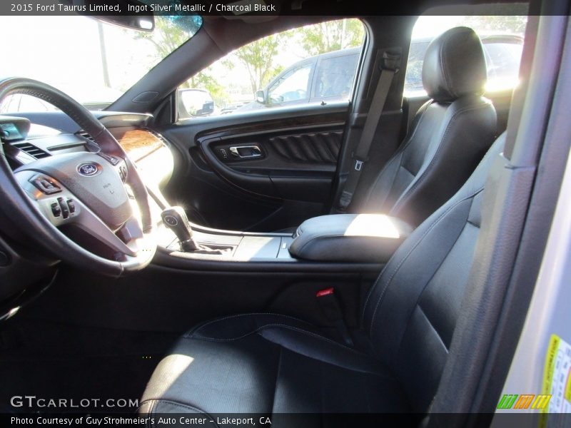 Ingot Silver Metallic / Charcoal Black 2015 Ford Taurus Limited