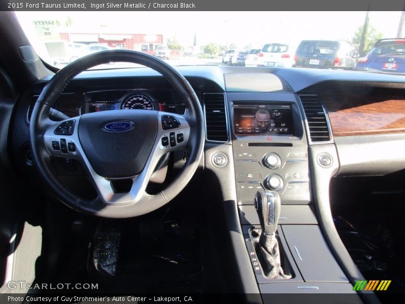 Ingot Silver Metallic / Charcoal Black 2015 Ford Taurus Limited