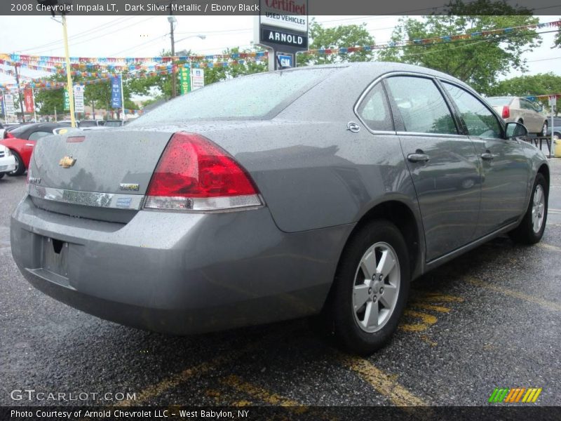Dark Silver Metallic / Ebony Black 2008 Chevrolet Impala LT